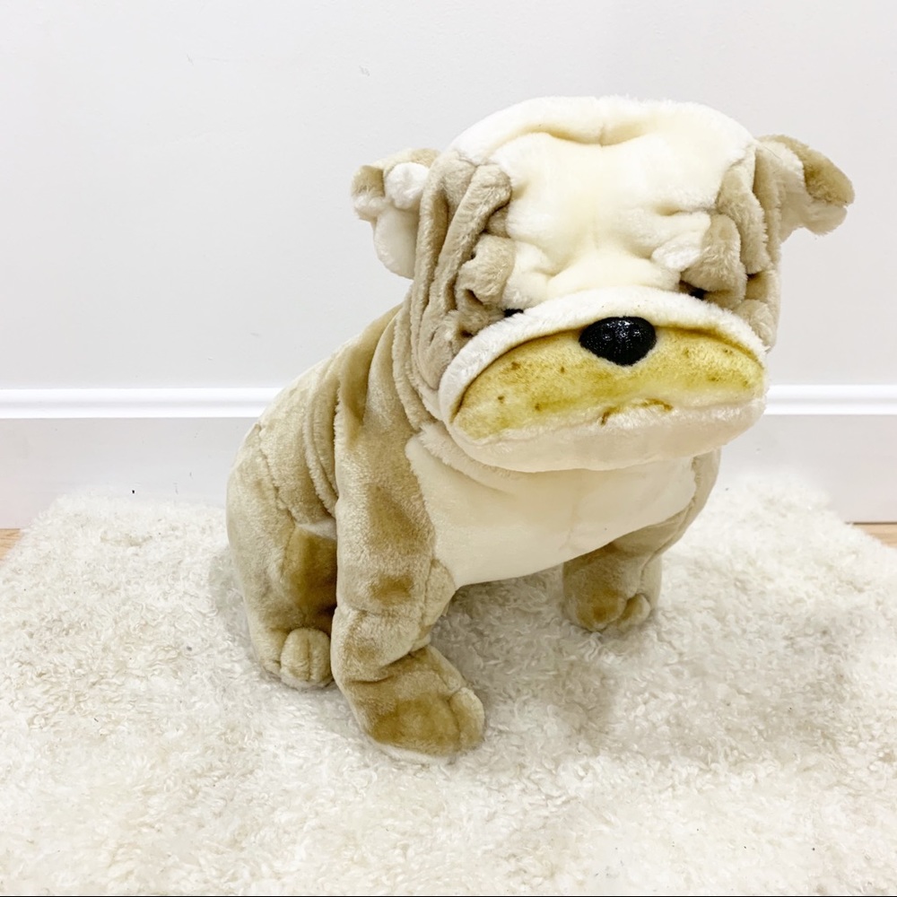 Bestever English Bulldog plush stuffed toy dog - Picture 1 of 8